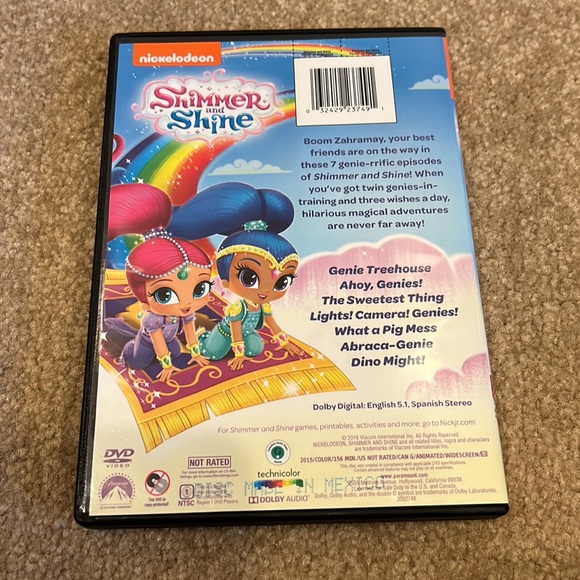 Girls Nickelodeon shimmer and shine DVD - Picture 2 of 3